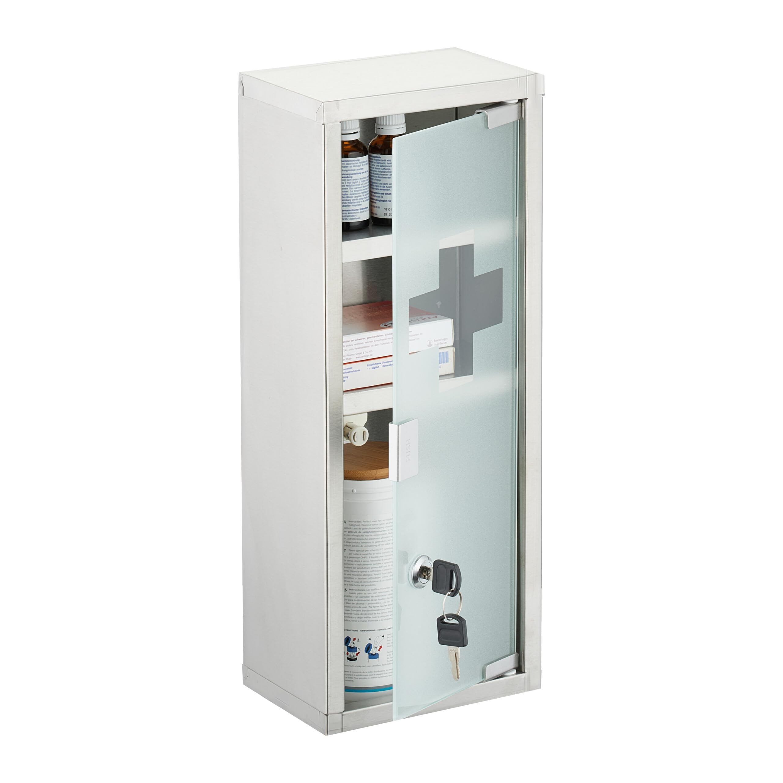 verticale kast cil.slot HxBxD 1950x1000x600mm RAL7035