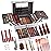 UNIFULL 132 Color All- In- One Makeup For Women Full Kit,Professional Makeup Kit,Makeup Gift Set for Women,Girls&Teens,Include eyeshadow/lipstick/concealer/Lip Gloss/Eyeliner/Mascara006N2-Silver