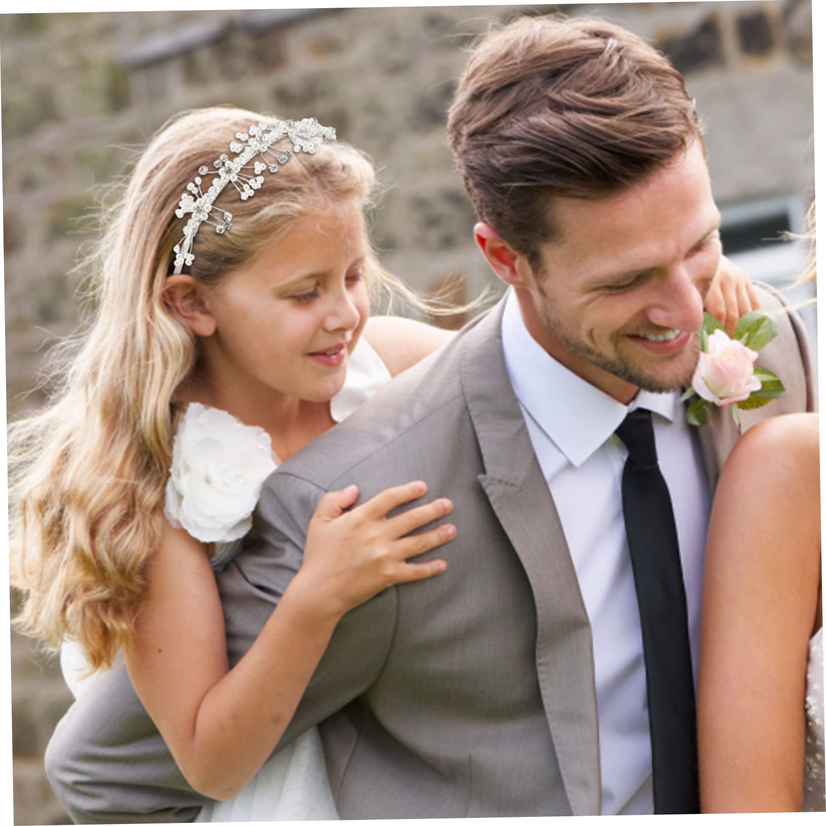 ifundom 5 Stücke Baby Mädchen Stirnband Hochzeit Kopfschmuck Und Kristall Stirnband Für Mädchen Für Party Urlaub