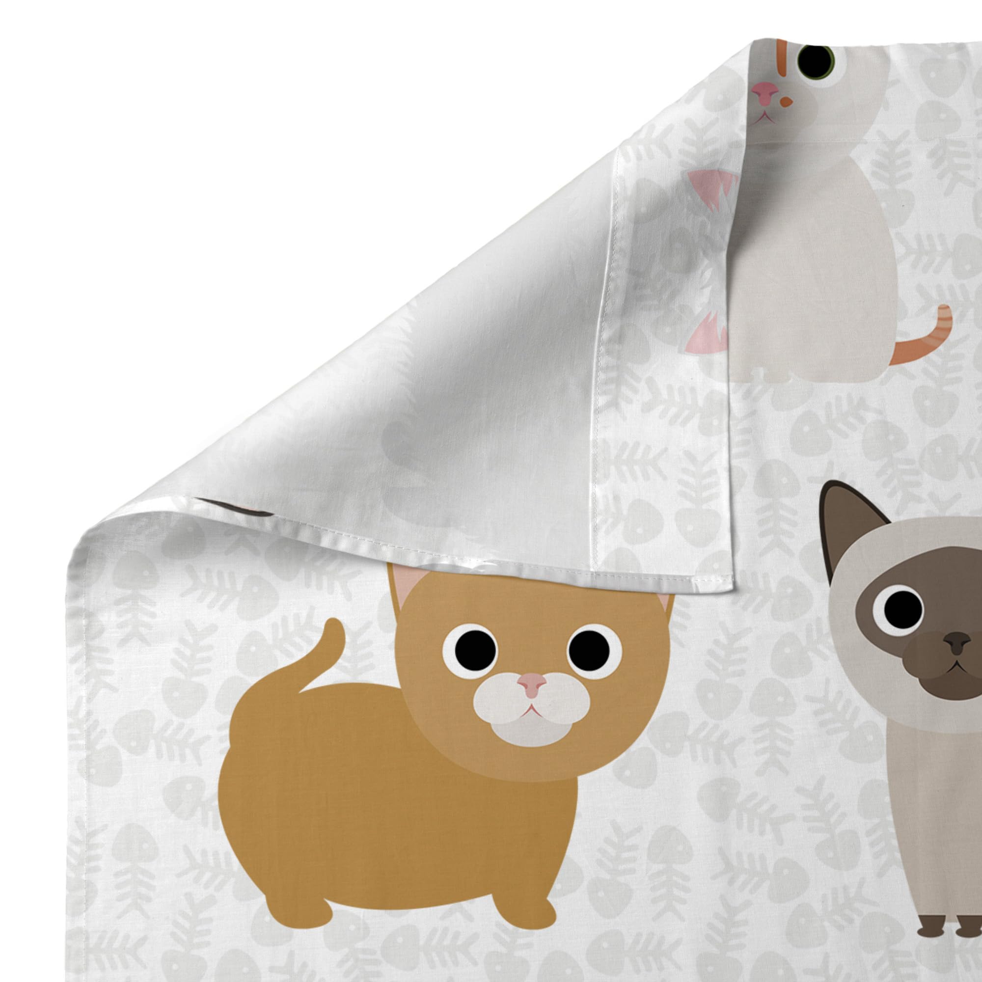 Cats Juego de sábanas 2 piezas 180x270 cm (Cama 105)