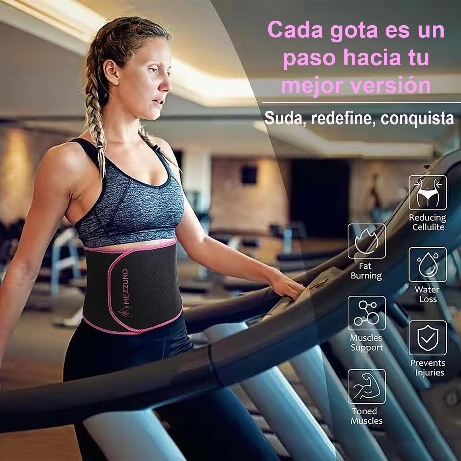 Bauchweggürtel Herren mit Sauna-Effekt · Schwitzgürtel Bauch Damen zum Abnehmen · Waist Trainer und Korsage Damen Bauchweg · Bauchgürtel Neopren · Latexfrei & Komfortabel