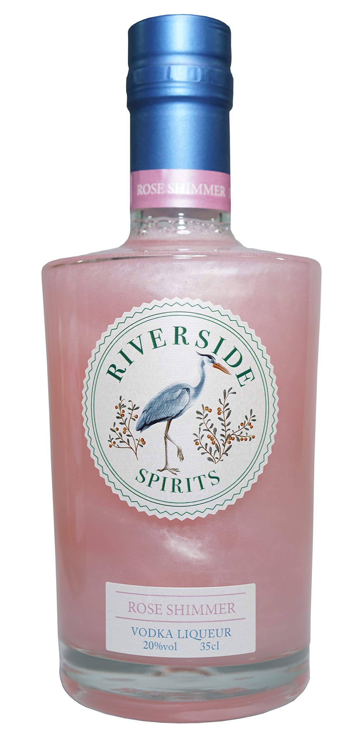 Riverside Spirits Rose Shimmer Vodka Liqueur, 35 cl