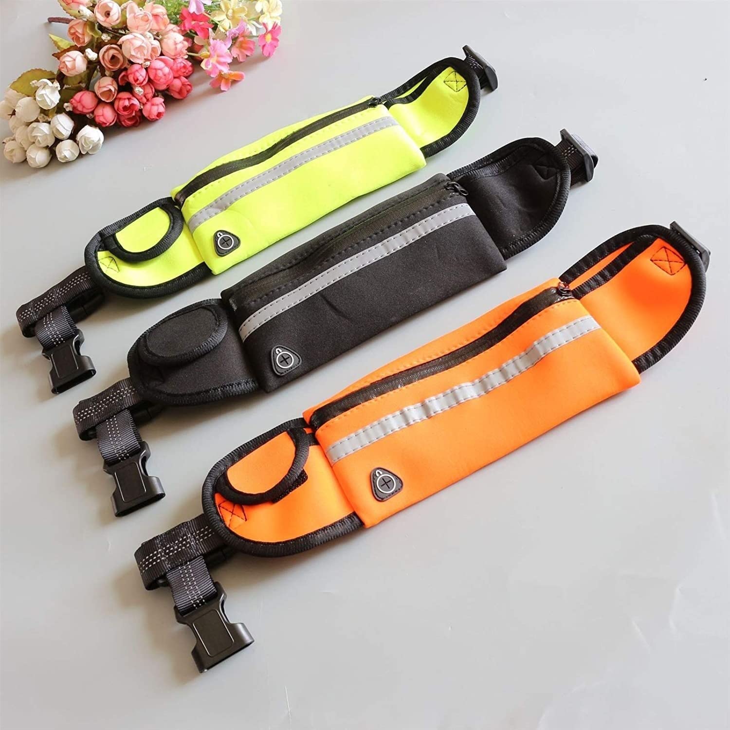Guinzaglio Per Cani Guinzaglio Per Cani Da Corsa In Nylon A Mano Libera Prodotti Per Animali Domestici Collare Per Imbracatura Guinzagli Da Jogging Regolabili In Vita Guinzaglio Per Cani Regolabile(Bl