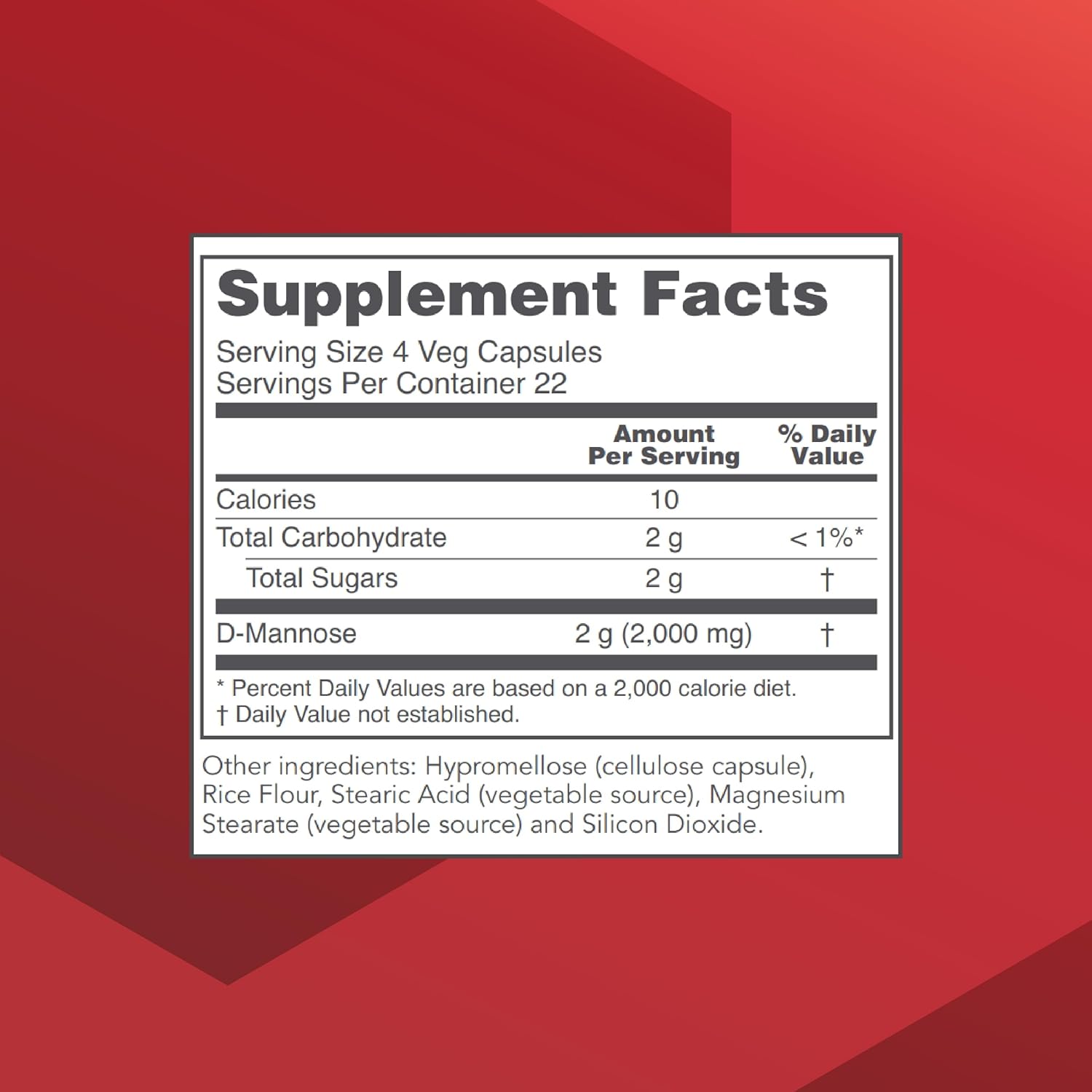Protocol for Life Balance D-Mannose - 500mg - Bladder Cleanse - Support Healthy Urinary Tract* - For Men & Women - Kosher & Non-GMO - 90 Veg Capsules