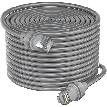 Starlink Gen 3 Cable 25m Waterproof Starlink Cable Extension for Starlink Standard Actuated Gen 3 / Satellite V3 Replacement Starlink Ethernet Cable Gen 3