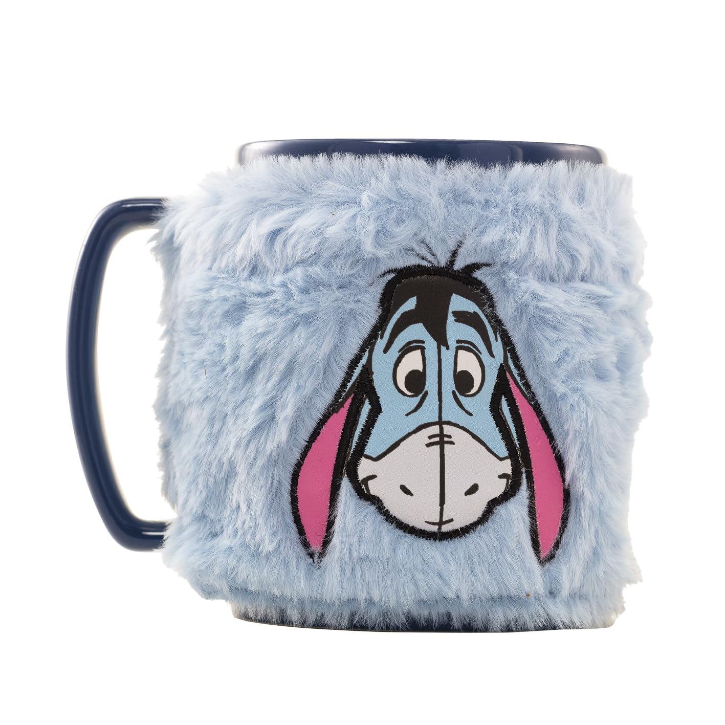 Pyramid International - Fuzzy Mug Bourriquet - Taza de cerámica con pelo removible - 440ml - Café & Té Caliente o Frío