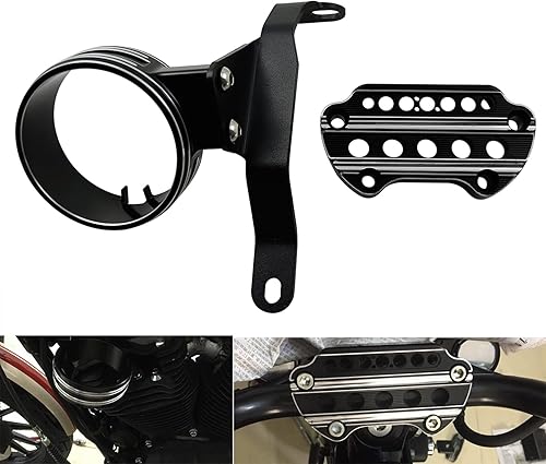 Soporte de montaje de reubicación para velocímetro de motocicleta para Harley Sporster XL 883 Iron 2004-2023