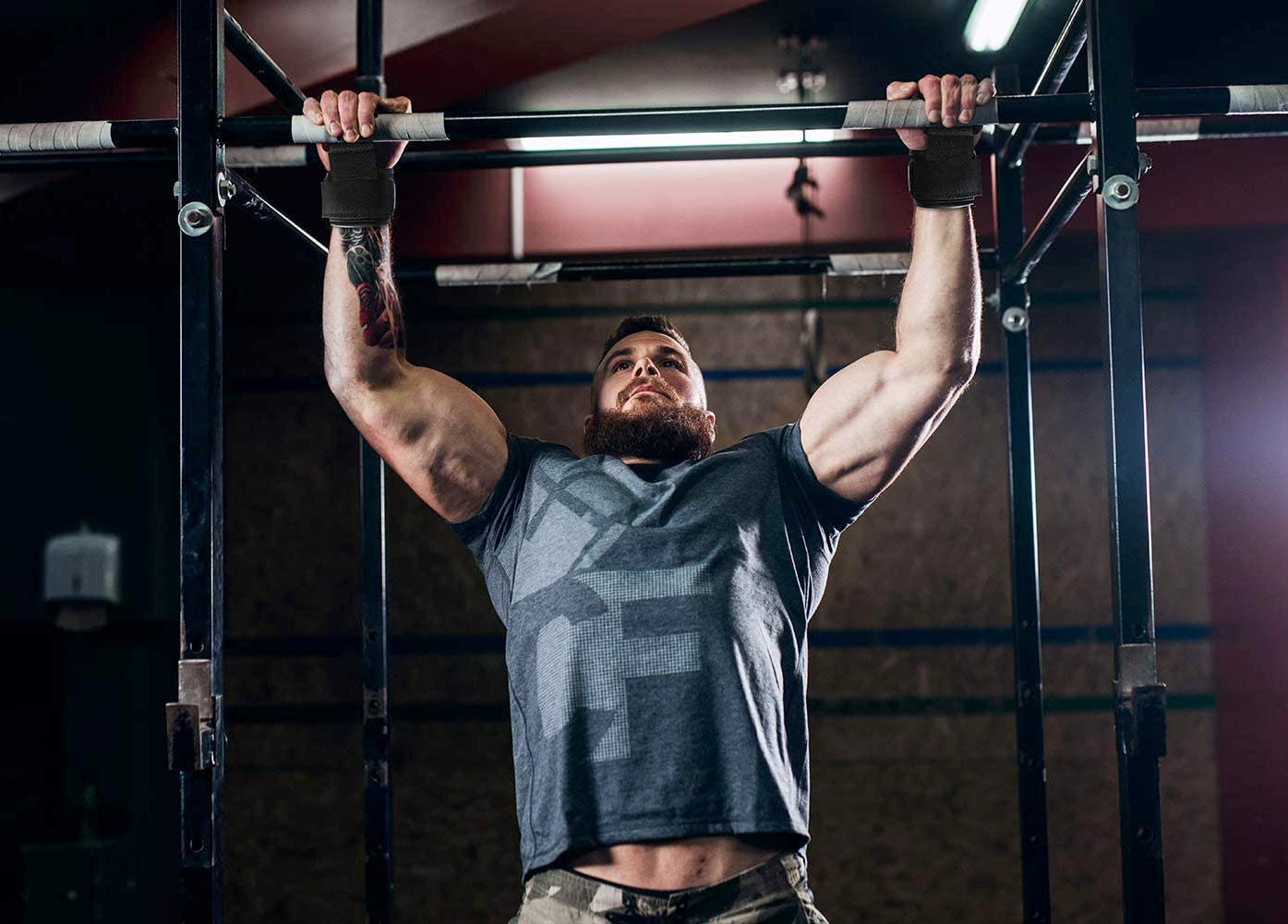 Netrox Sports® - Crochet De Traction Pour Le Bodybuilding, L'haltérophilie, La Musculation Et Le Fitness