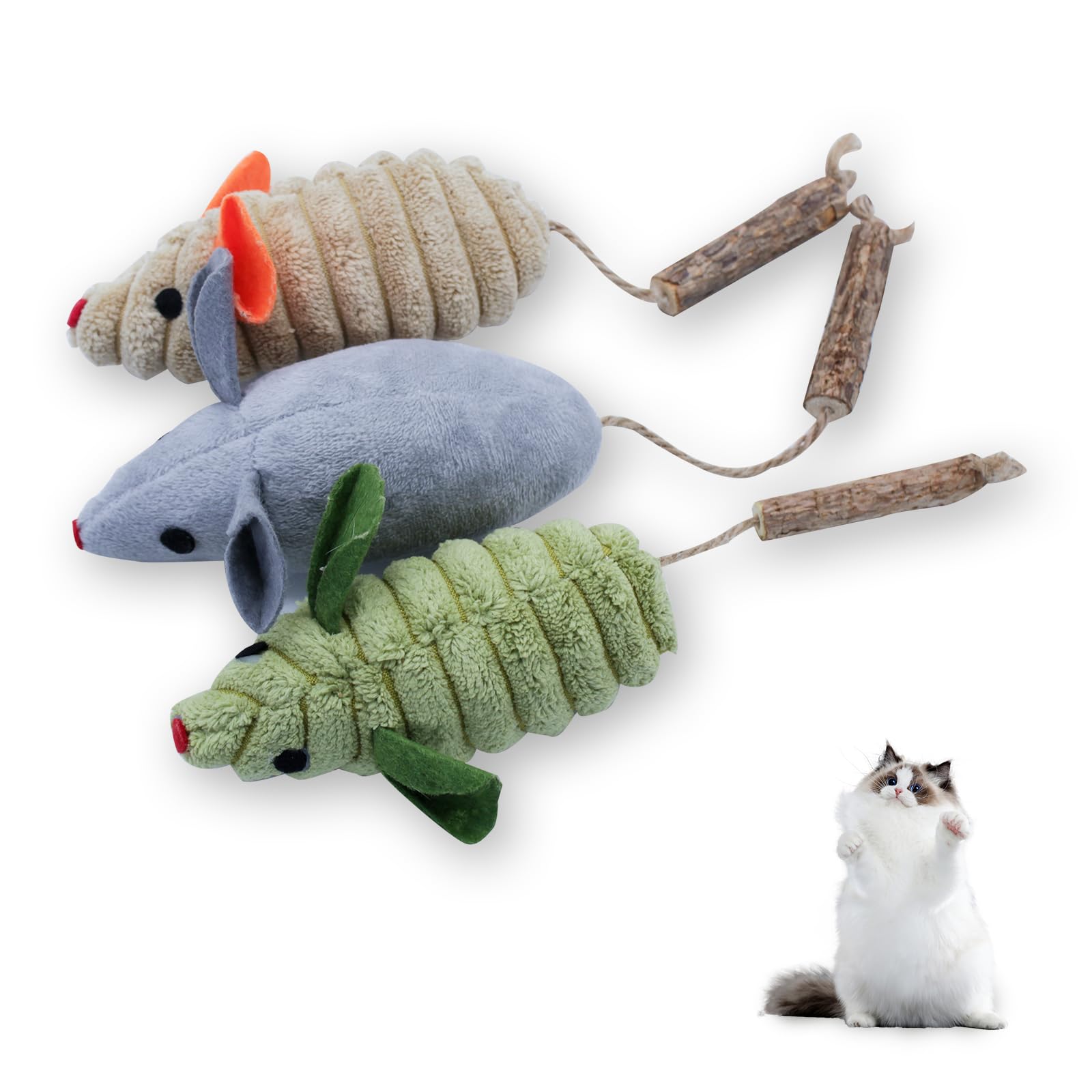 Nettoyer les dents de son chat grâce aux jouets herbe à chat Andiker résistants