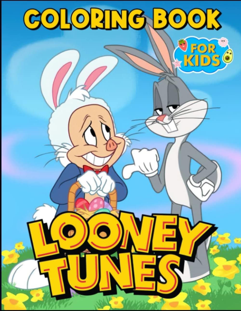 Coloring Book: FUNNY, EASY, BIG Coloring Book for Kids Ages 4-8, for All Ages | Books Perfect Gift for Boy Girl Birthday