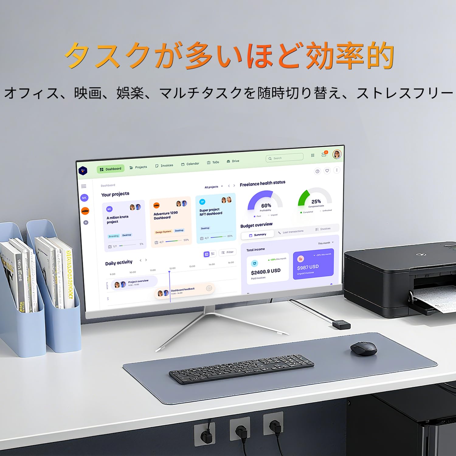 Amazon.co.jp: Dobios デスクトップパソコン 22インチ 液晶一体型pc