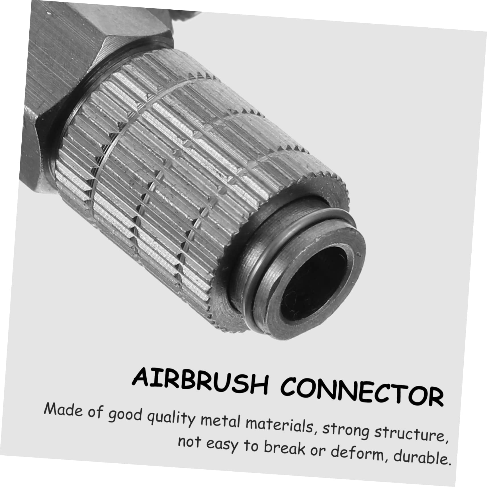Artibetter 1Set Quick Release Airbrush Connector Air Pressure Coupler for Airbrush Hose and Compressor Durable Fitting with Connectors Easy Install for Painting