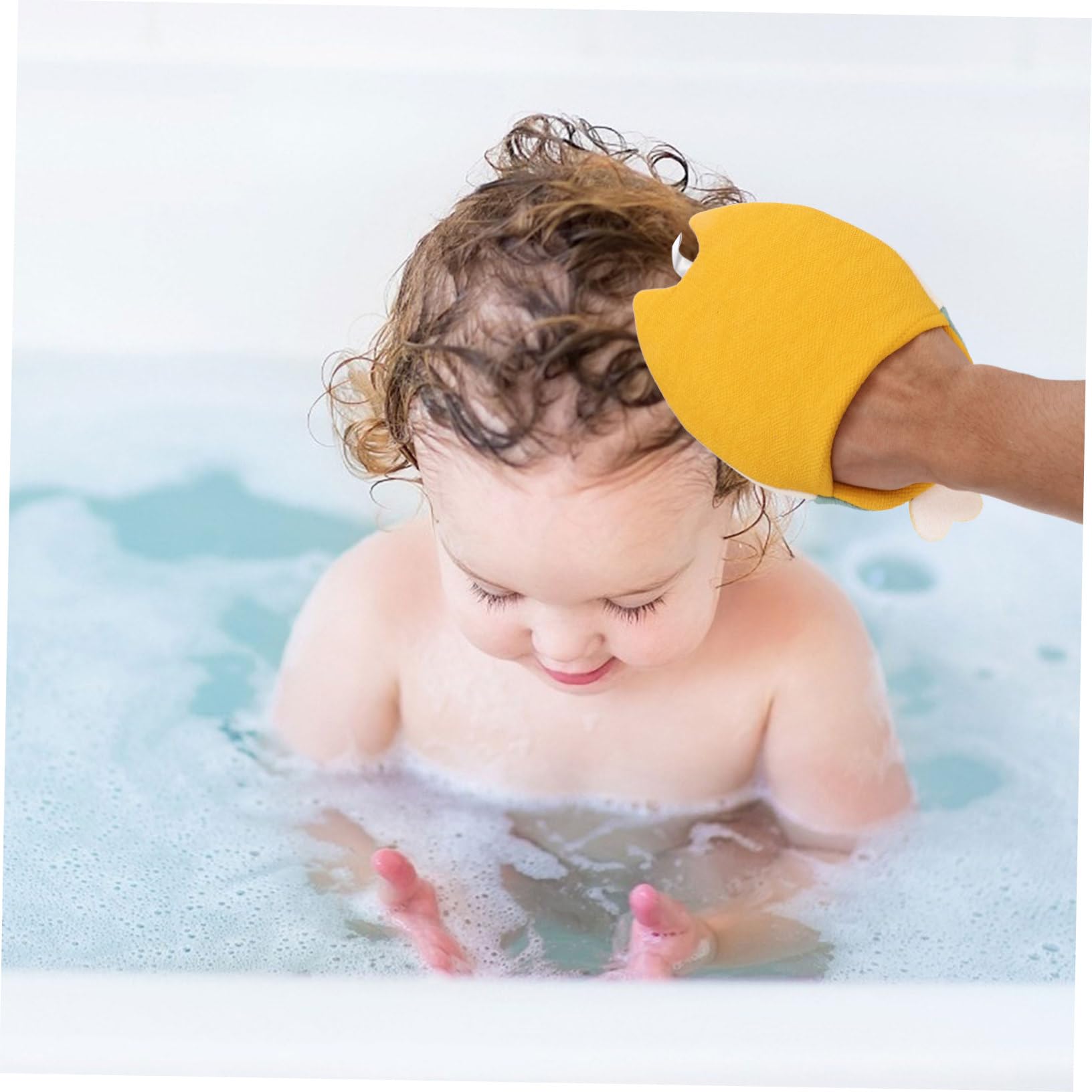 Healvian 10pièces De Bain Éponge Pour Garçon Fille Serviettes De Cartoon Owl Owl Douceur Et Confort Pour Bain Des Bébés