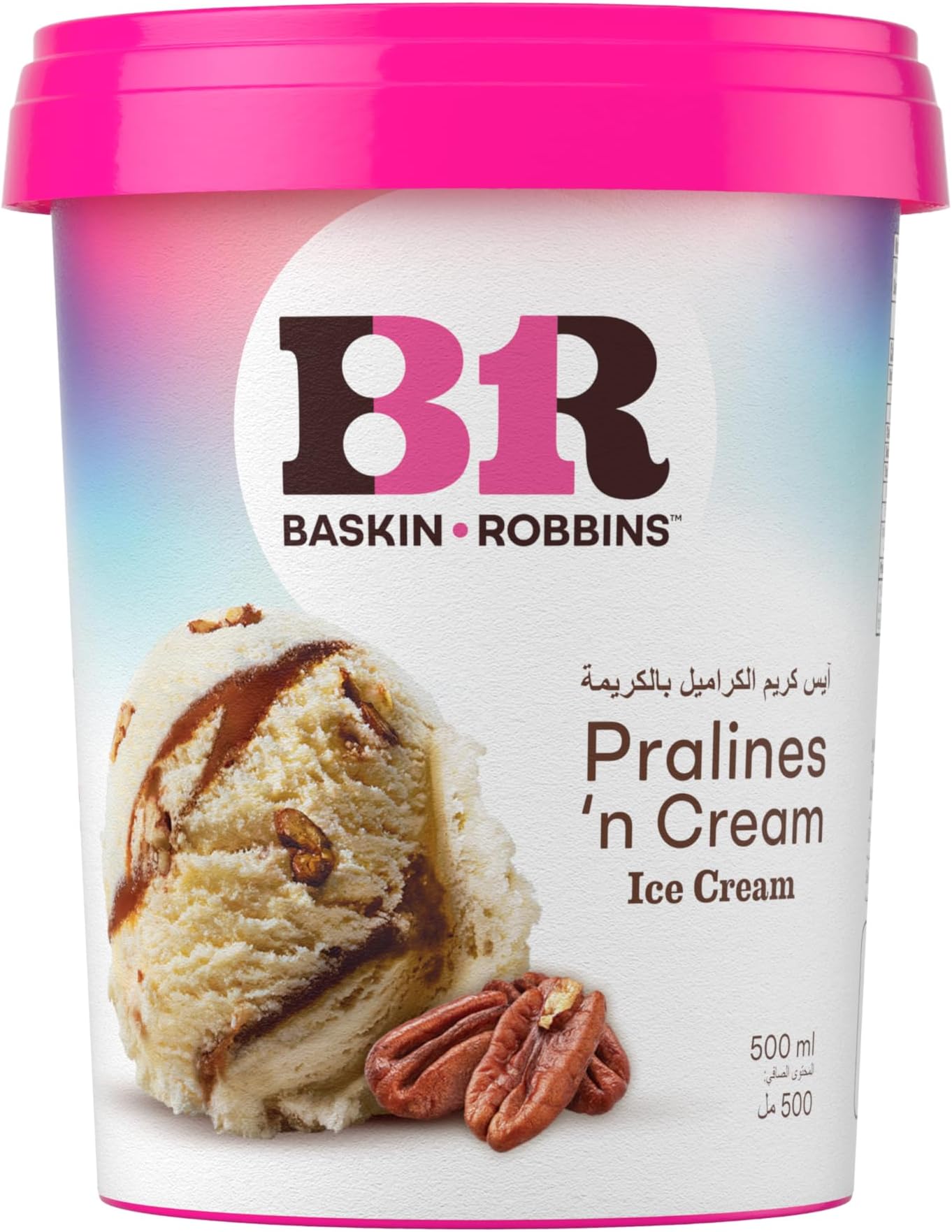 Baskin Robbins Pralines n Cream Ice Cream, 500 ml