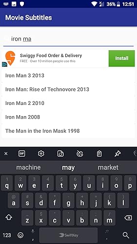 Movie Subtitle app - Subtitles downloader