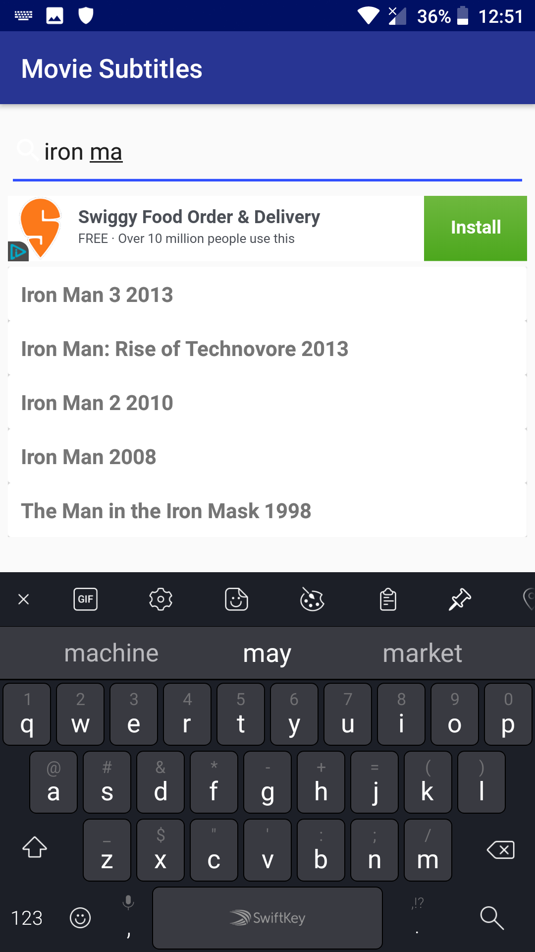 Movie Subtitle app Subtitles downloader App on Amazon Appstore