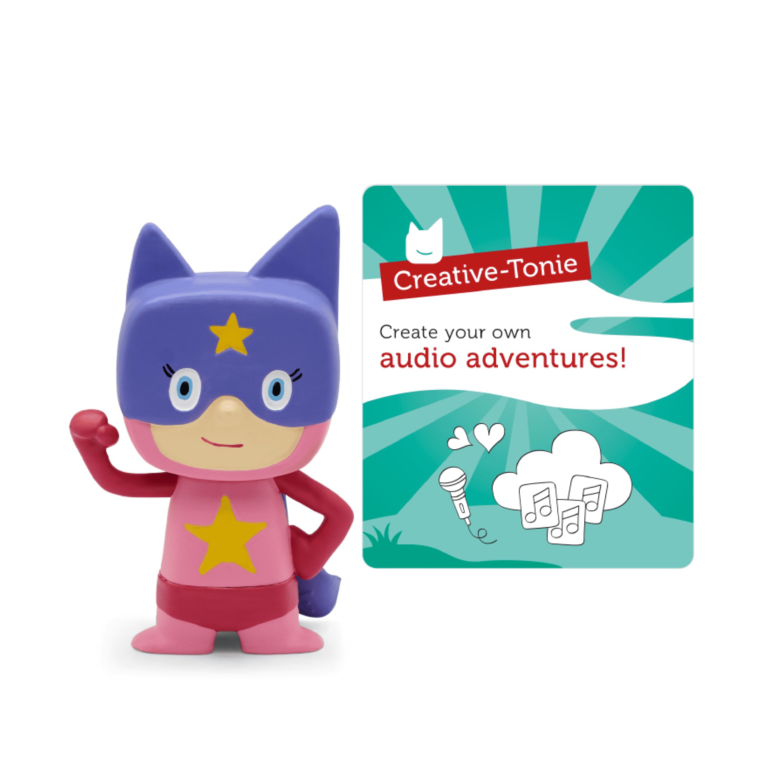 Tonies Superhero Creative Audio Character - Pink/Purple