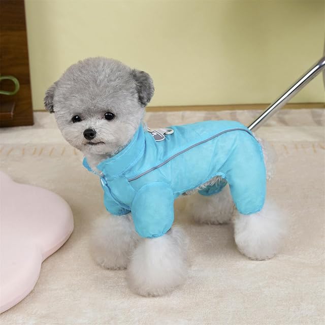 Foto 7 de 8 de Camisa refrescante para perro con protección solar UPF50+ con pierna elástica y rayas reflectantes…