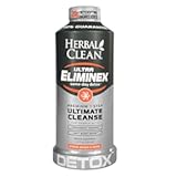 Herbal Clean - Ultra Eliminex&comma; Premium 1 Step Ultimate Cleanse&comma; Same-Day Detox&comma; &lpar;Straw-Mango&comma; 32 fl oz&rpar;