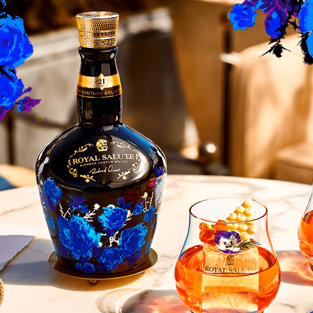 Whisky Royal Salute Richard Quinn Edition Black 700ml | Amazon.com.br