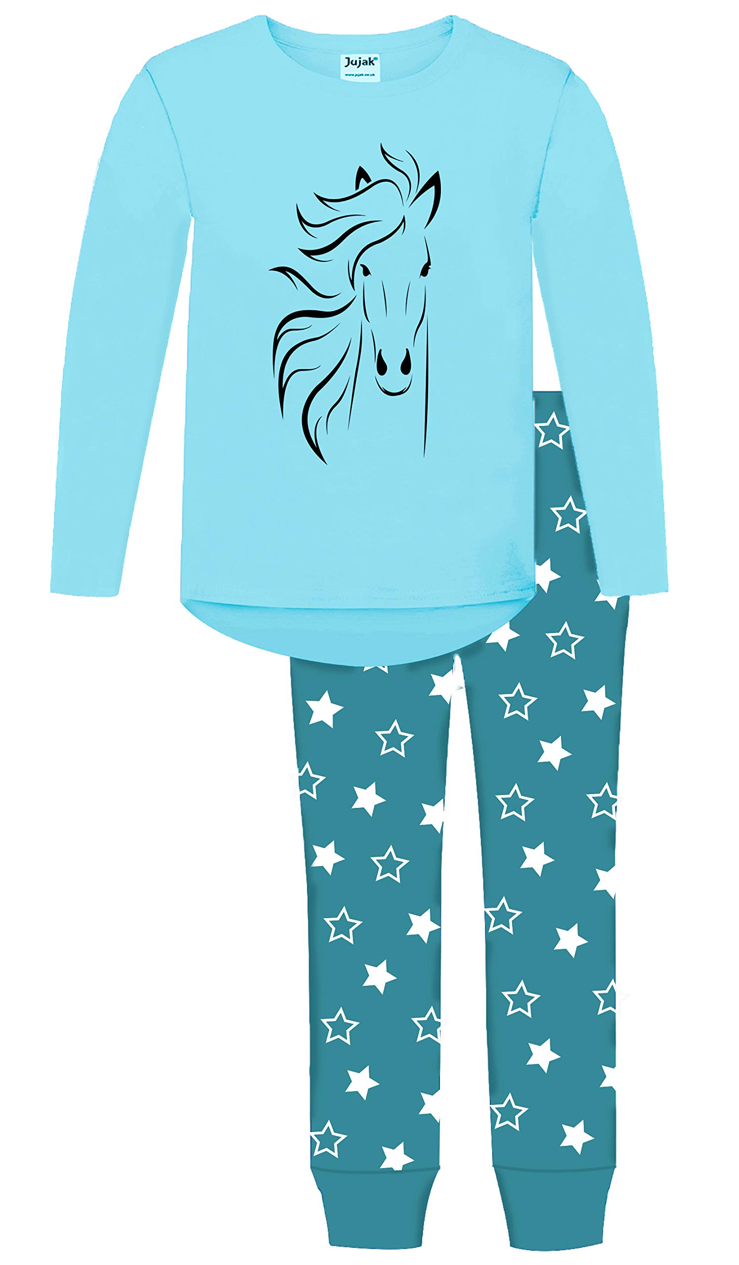 Buy Jujak Girls Palomino Horse Pyjamas Pjs Prestige Range Online at