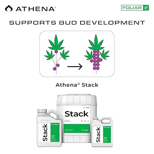 Miniatura 4 de Athena Stack Bloom Booster Fertilizer – Fertilizante líquido de algas para crecimiento de plantas, transición y floración | Aerosol foliar de algas