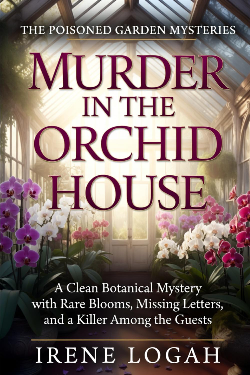Murder in the Orchid House: A Clean Botanical Mystery with Rare Blooms, Missing Letters, and a Killer Among the Guests (The Poisoned Garden Mysteries)