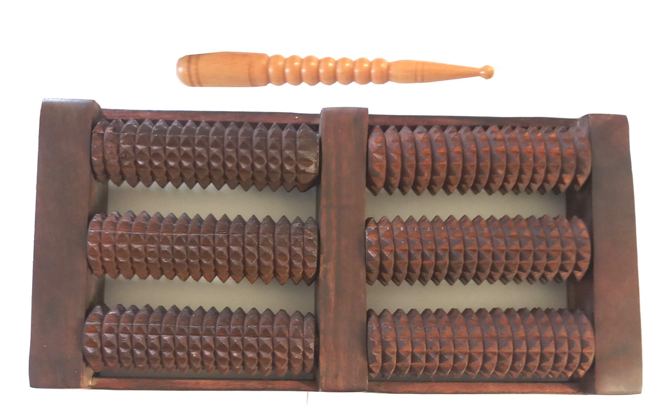 Silistar Acupressure foot Roller 6 WHEELS and Zimmi Combo ||foot accupressure board || foot acupressure wooden|| foot acupressure tools (B092SHR6D2) Amazon Price History, Amazon Price Tracker
