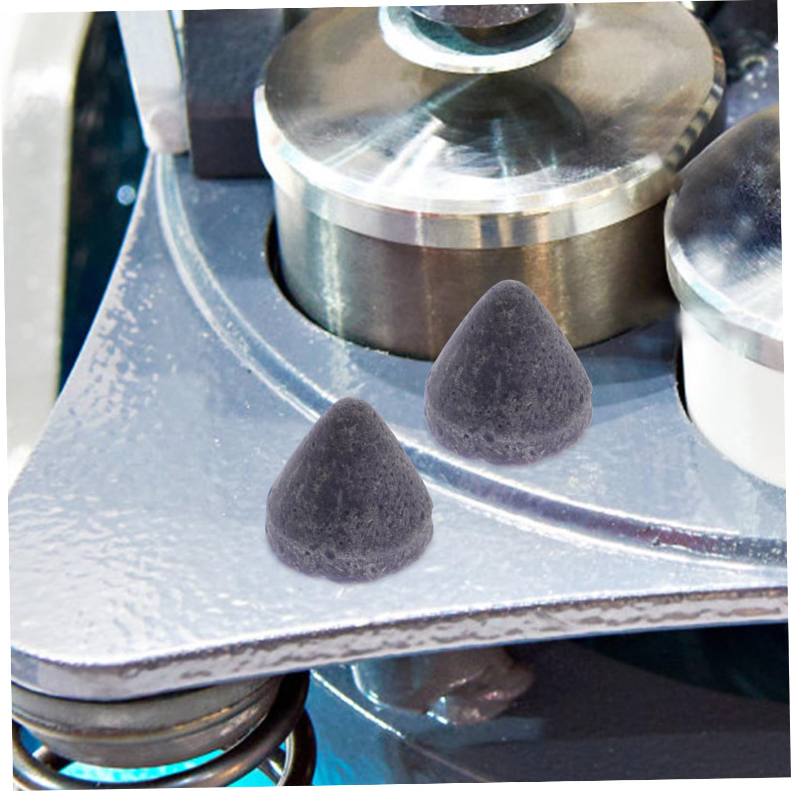 Mobestech 3 Uds 1 Máquina Pulidora Abrasivos Suministros De Caída Abrasiva Rápida o Para Vibración Artesanía Volteo Pulido Artesanal Pulido Para Moler
