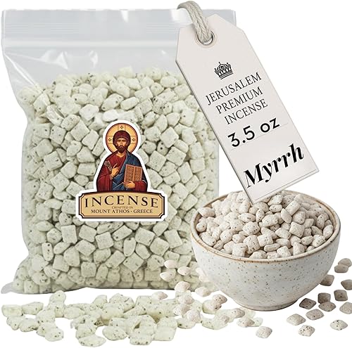 Miniatura 31 de Holy Land Market Incienso de Jerusalén - para iglesia o uso personal, calidad premium del Monte Athos (Nardo, 1 oz)