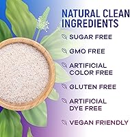 Vista 7 de Polvo de cáscara de psyllium de 2000 mg por porción, suplemento de fibra soluble para salud digestiva diaria y apoyo a la regularidad, cápsulas