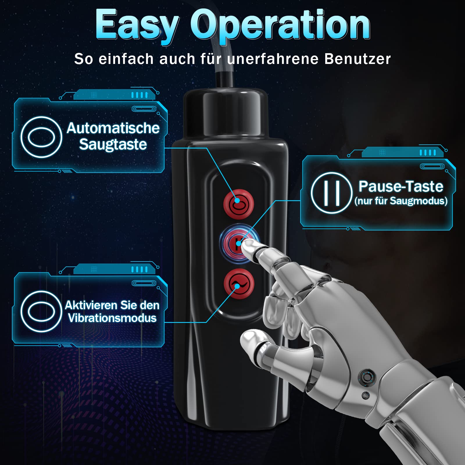 Dildo Vibratoren Sexspielzeug Vibrator mit stofunktion 3 Teleskop und 9  Vibration fr Frauen 20.5cm Dildos Saugnapf Sex Toys Diloschwanz Sex  Spielzeug fr die Frau und 38C Heizung (L) : Amazon.de: Drogerie &  Krperpflege