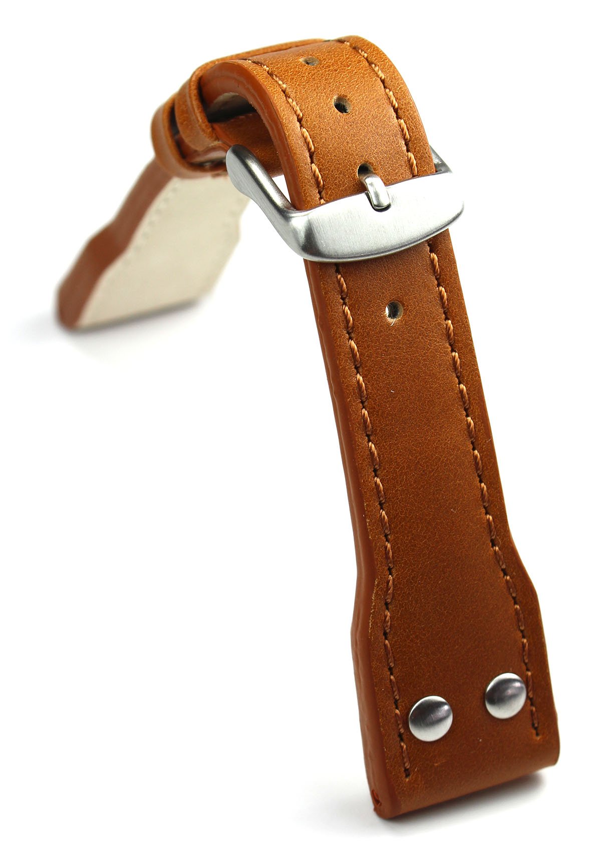CINTURINO OROLOGIO SPORT Di-Modell IKARUS Pilot Con Borchie In ORO Sport Di Modell Ikarus Pilot Con Borchie 284887690428