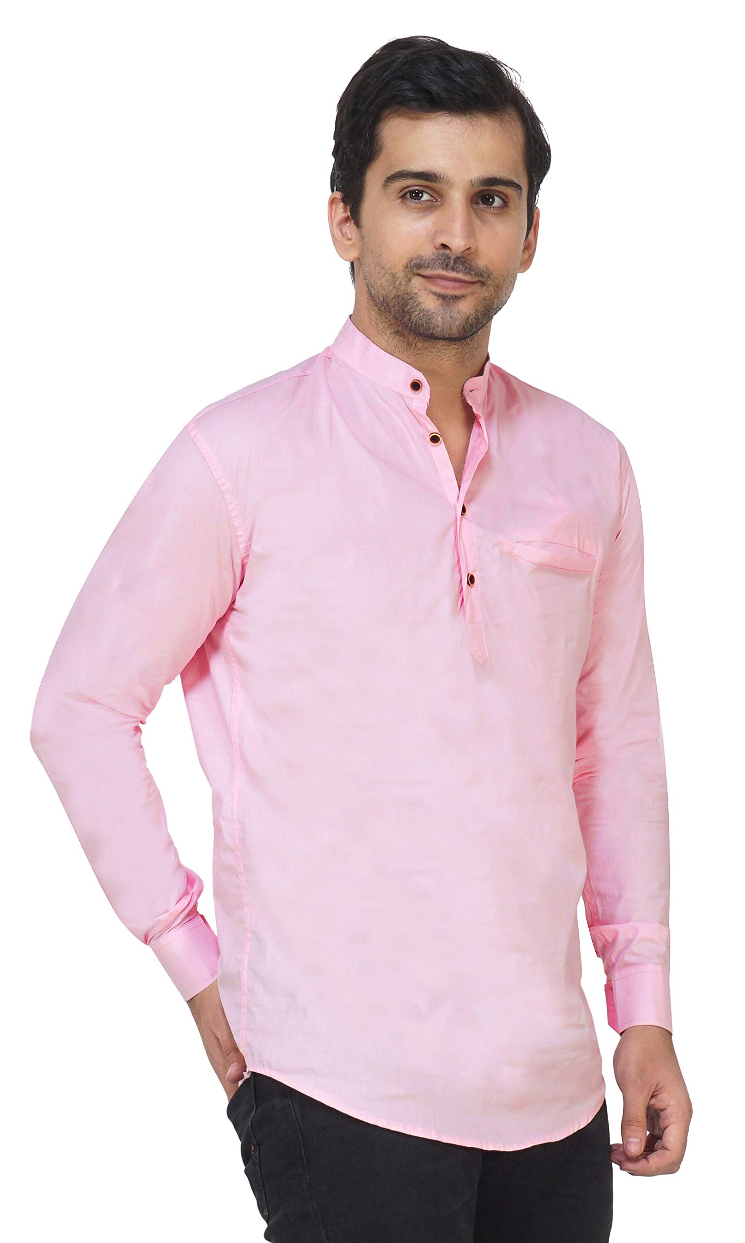 U-TURN Men's Cotton Regular Kurta