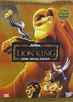 Vista 1 de El Rey León edición de platino 2003 en DVD set de 2 discos tiene una canción totalmente nueva idioma español no garantizado