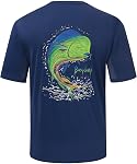 Bassdash T-shirts graphiques hommes manches courtes chemise de pêche UPF 50+ Effacement de l'humidité UV Protection contre le soleil FS36M