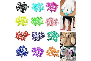 120pcs (12 Colors) Dog Nail Caps | Dog Claw Covers Dog Nail...
