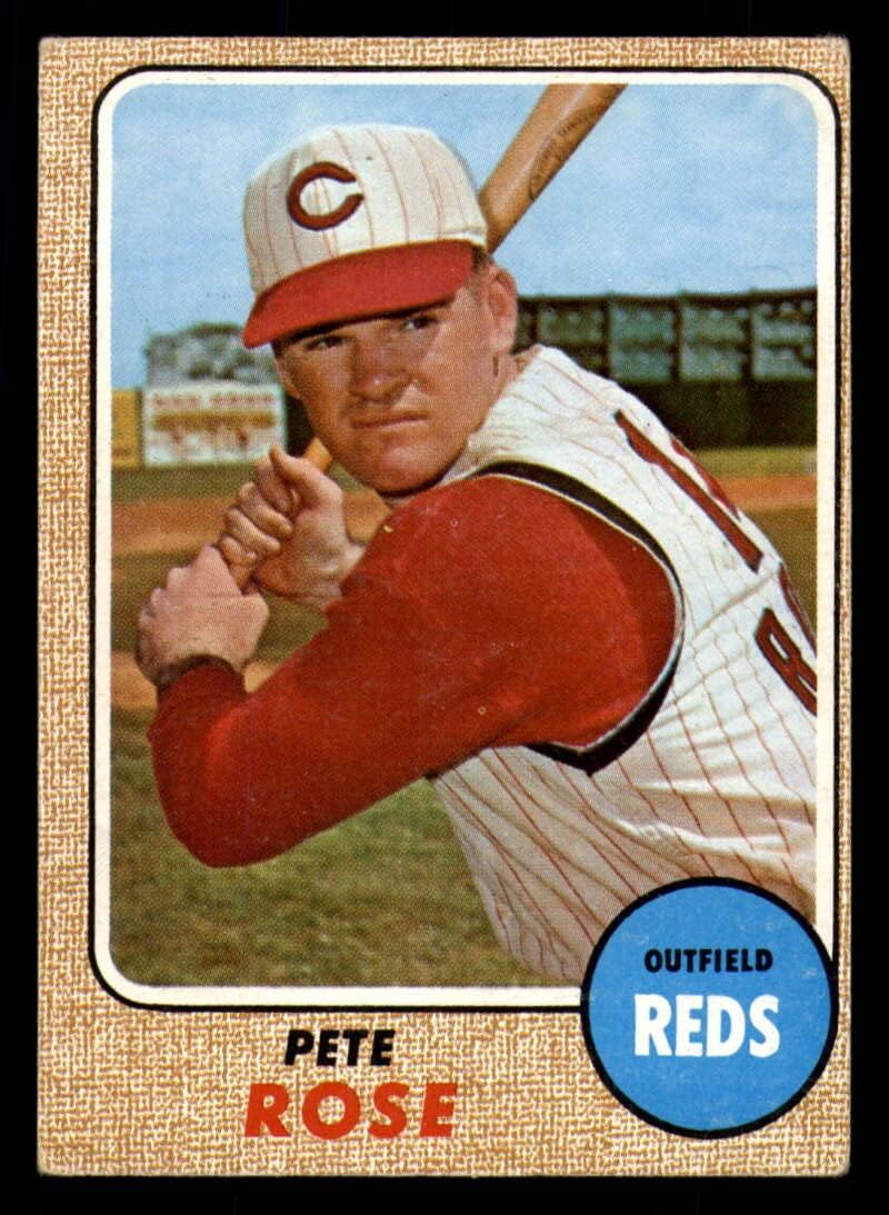 Baseball MLB 1968 Topps #230 Pete Rose oc Reds