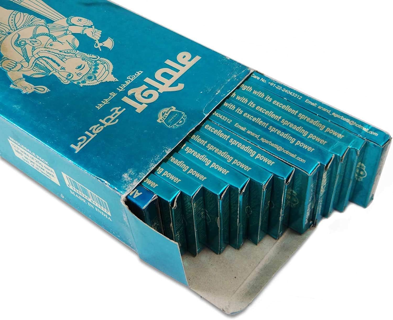 Ganesh Traditional Fragrance Special Fluxo Incense Sticks 12 Pack of 25gm Each