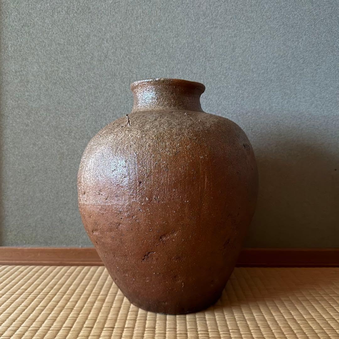 古丹波 大壺 室町後期 自然釉 猫掻き 窯印 古備前 古信楽 古越前 古常滑 古丹波 壺 室町時代 自然釉 窯印 古備前 古信楽 古常滑 古
