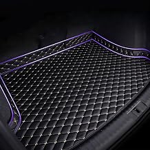 Car Trunk Mat for Kia Picanto 2011-2026, Cargo Liner Leather Waterproof Anti-Slip Durable All Weather Trunk Tray Protector