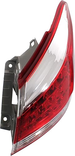 Miniatura 4 de Evan-Fischer - Conjunto de luz trasera compatible con Nissan Murano 2011-2012 a lado del pasajero 3-2012