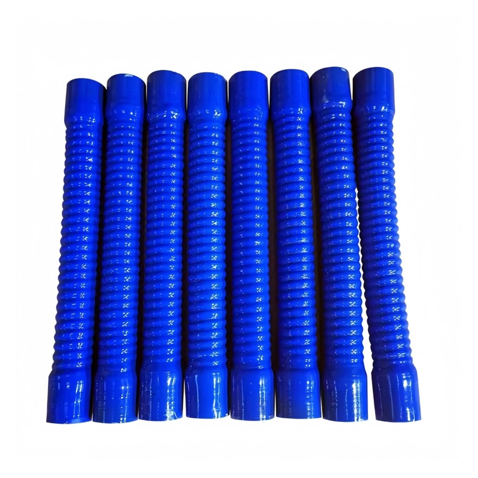 Manguera recta de silicona azul Radiador Tubo intercooler | Flexible, ajuste universal, ferretería, duradero, resistente al calor(500MM_ID 60MM)