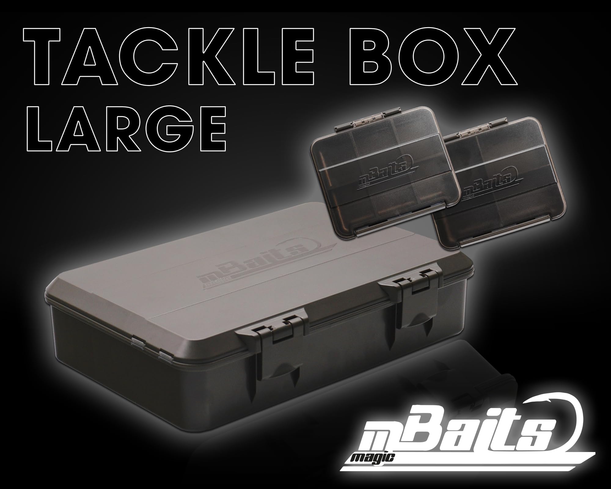 Magic Baits Tackle Box Large System Carp Tackle Box Karpfen Rig Box Carptackle Safe Angelbox