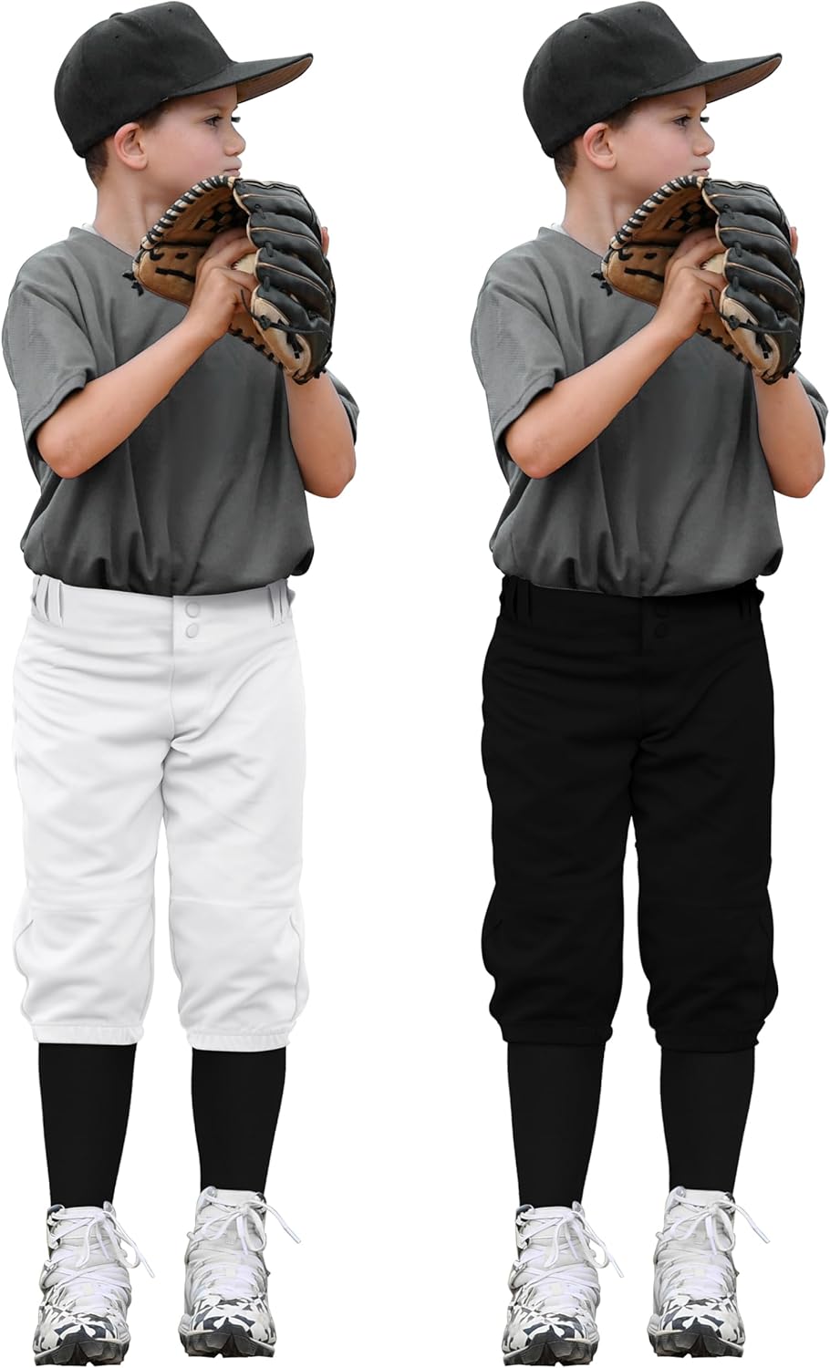 Gnodio 2 Pack 4T9Years Toddler Boys Baseball Pants Kids
