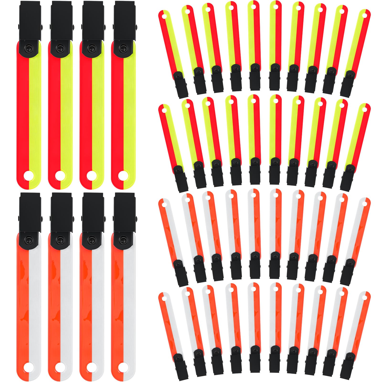Copkim 24/48/72/96/120 Pcs High Visibility Trail Marker