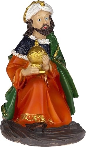 Miniatura 5 de MEGA FAVORS Juego de 13 figuras de pesebre de Navidad de 6 pulgadas, perfectas para celebrar y recordar el verdadero significado de la Navidad