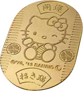 Amazon.co.jp: ハローキティ 純金小判 10g サンリオ キティちゃん 純金