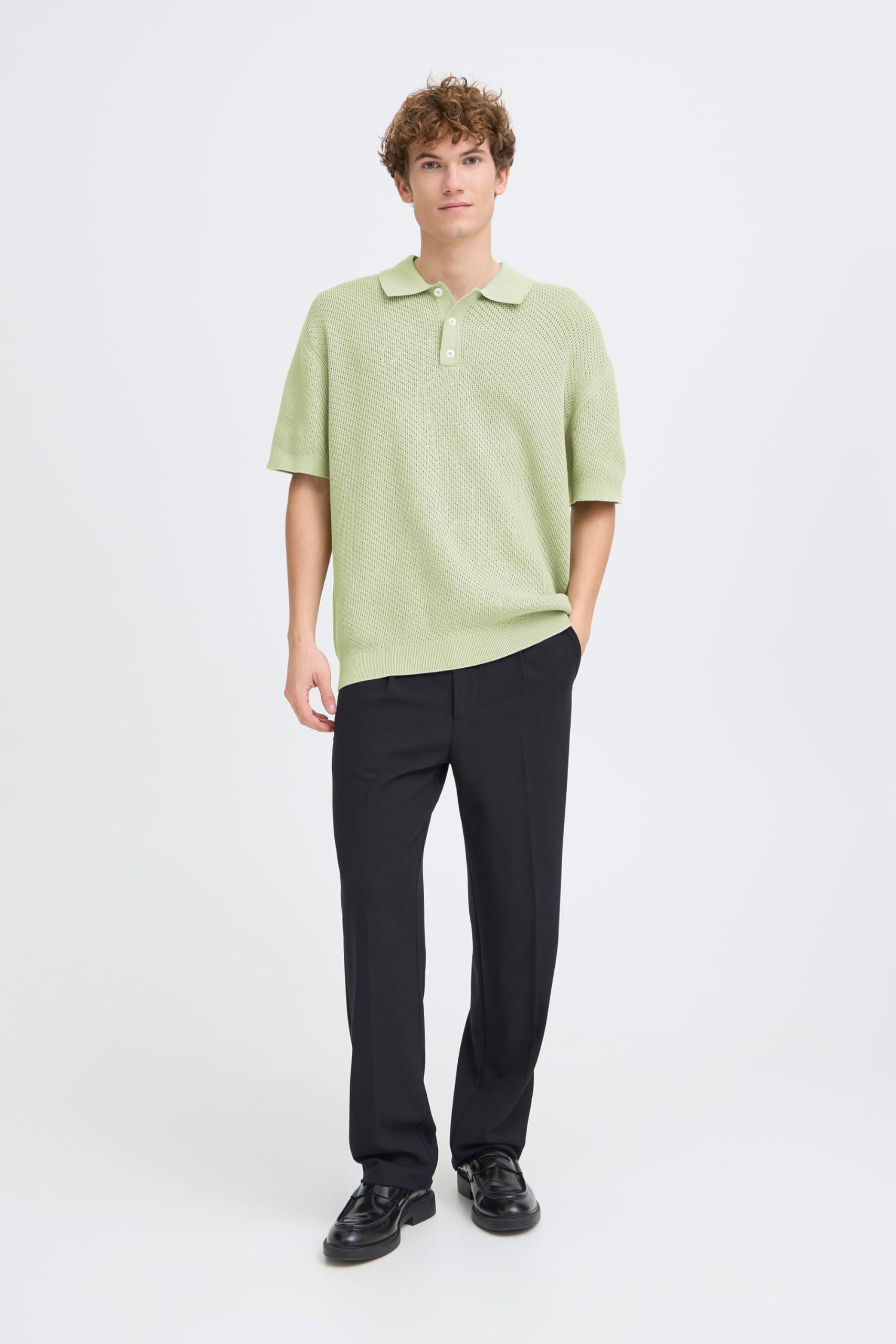 CASUAL FRIDAY CFISAKSSON Jersey de punto fino para hombre, 100% algodón, corte relajado
