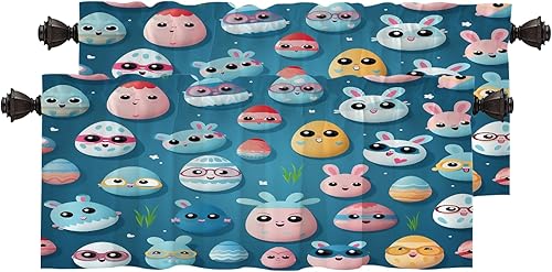 Miniatura 204 de Cenefas de cocina modernas con patrón de cobre marrón dorado para ventanas, cenefas opacas abstractas de marcas de arañazos y cortinas opacas